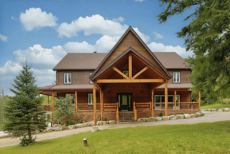 Domaine Mont Loyal — Vue sur la vallée